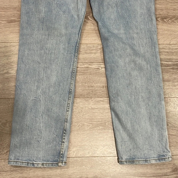 Levi’s 514 Straight Fit Men’s Medium Wash Denim Jeans W36 L30 - Picture 12 of 14